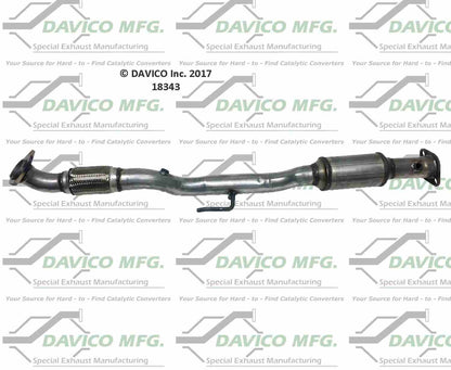 Davico Mfg Catalytic Converter 18343