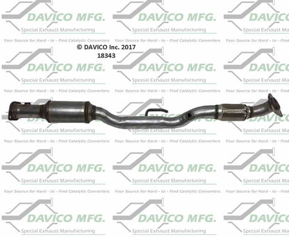 Davico Mfg Catalytic Converter 18343
