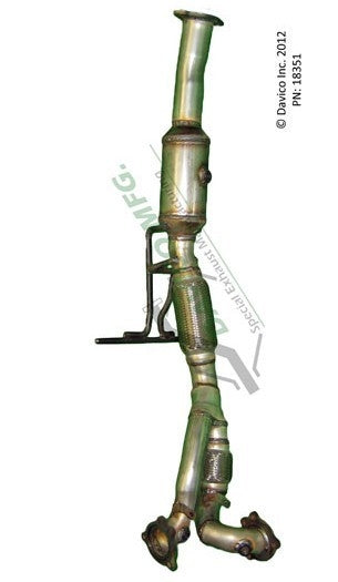 Davico Mfg Exact-Fit Catalytic Converter 18351