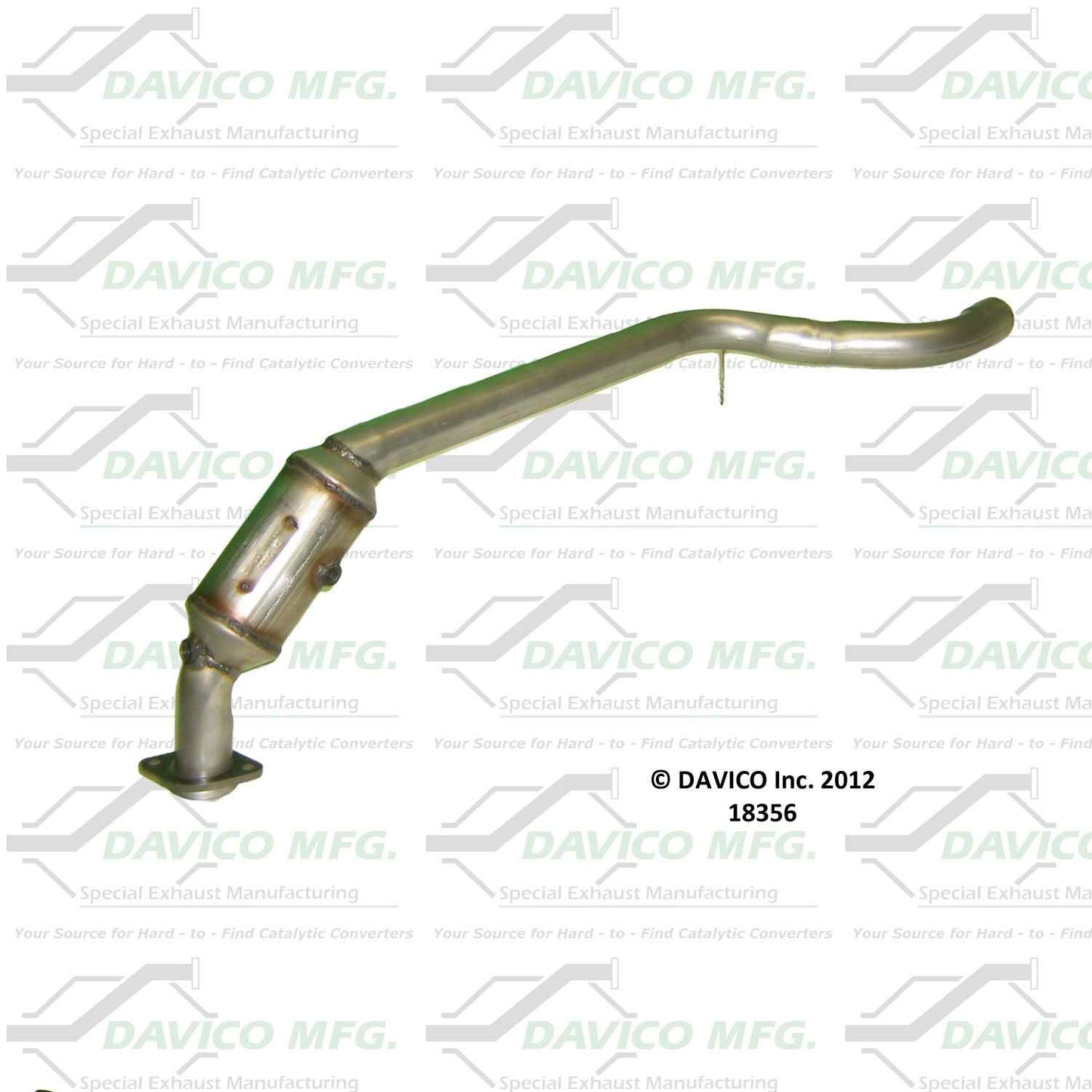 Davico Mfg Exact-Fit Catalytic Converter 18356