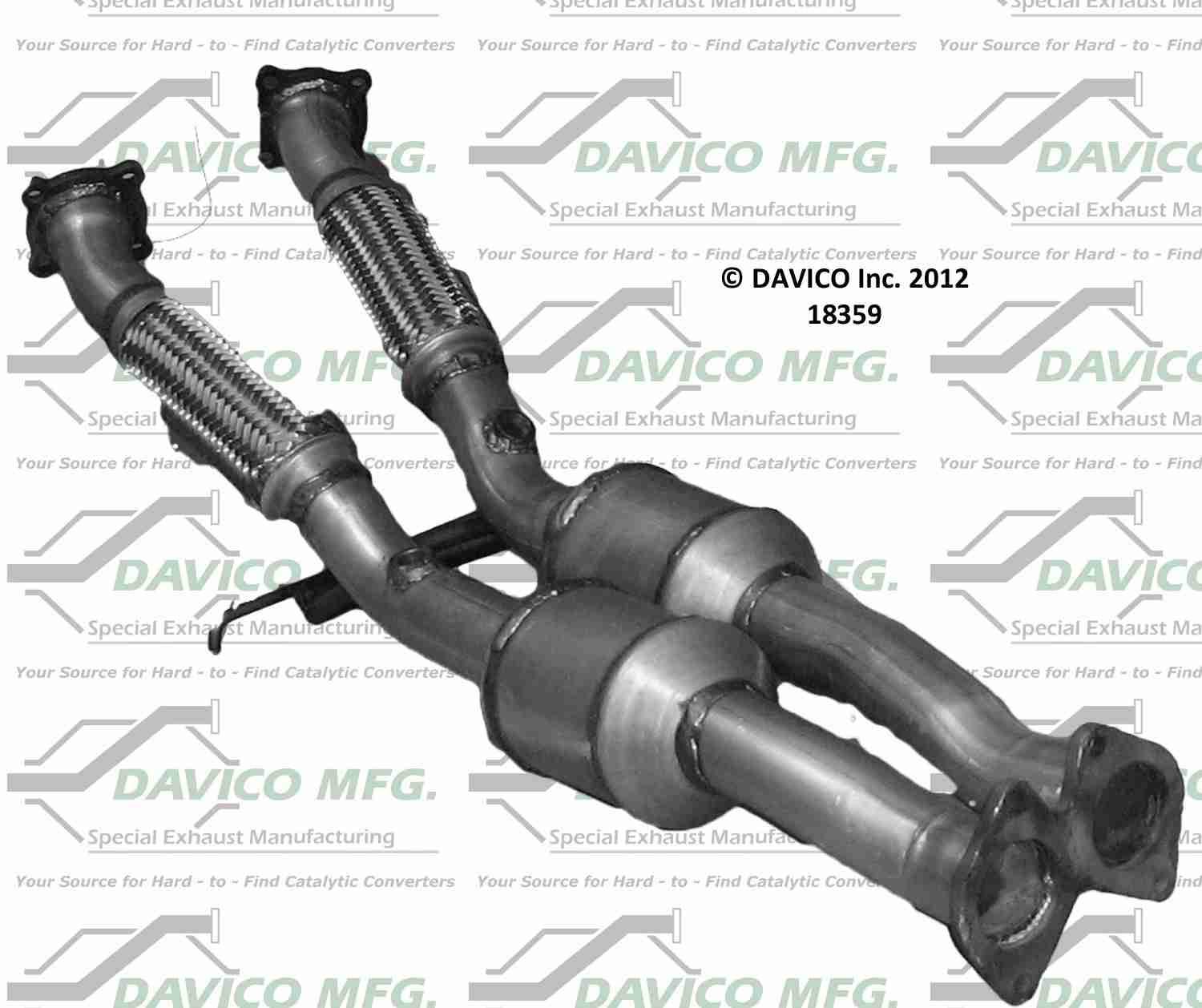 Davico Mfg Catalytic Converter 18359