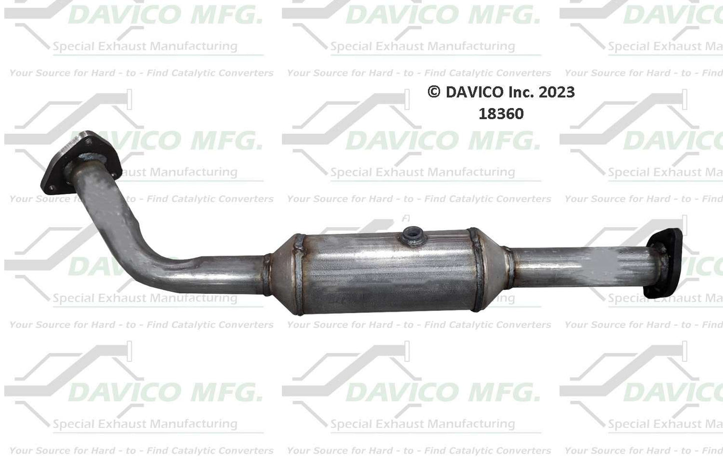 Davico Mfg Exact-Fit Catalytic Converter 18360