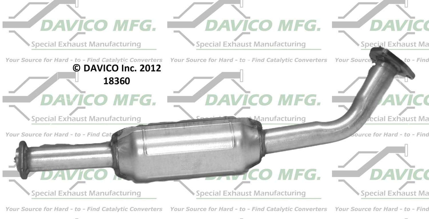 Davico Mfg Exact-Fit Catalytic Converter 18360