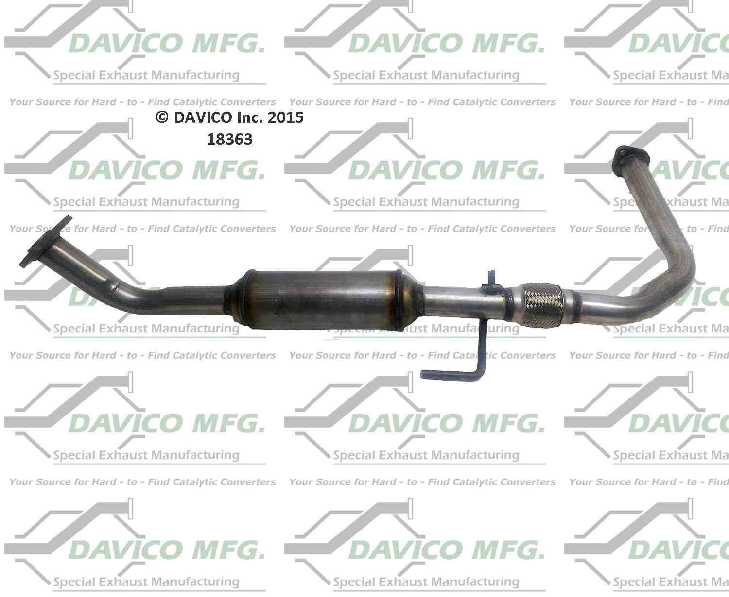 Davico Mfg Catalytic Converter 18363