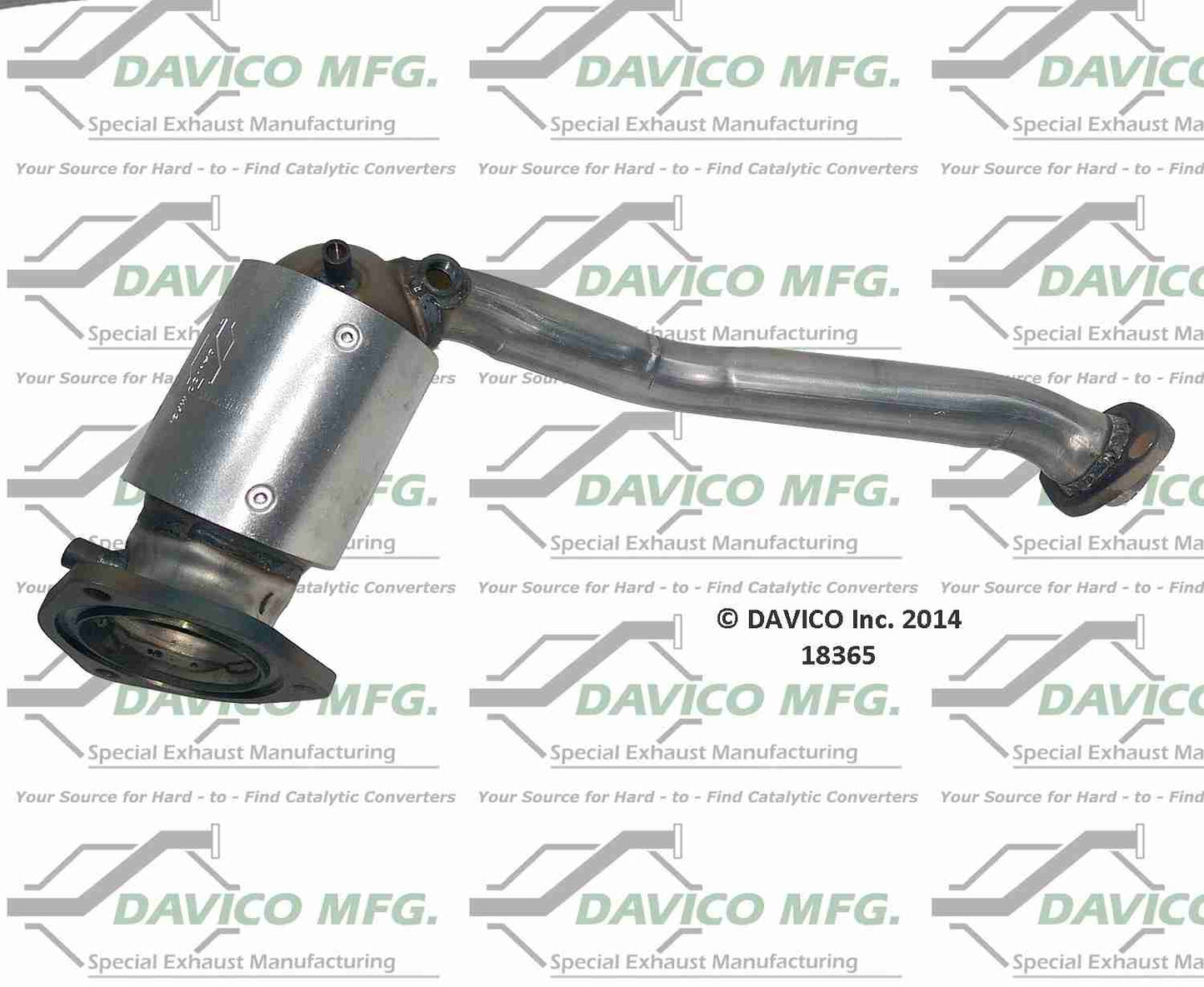Davico Mfg Exact-Fit Catalytic Converter 18365