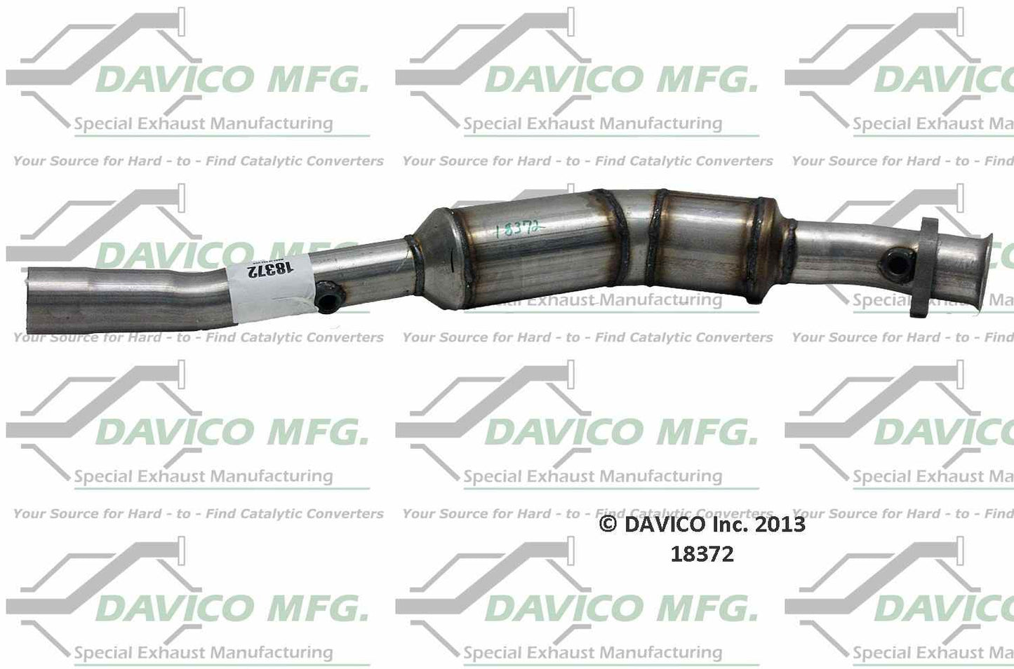Davico Mfg Exact-Fit Catalytic Converter 18372