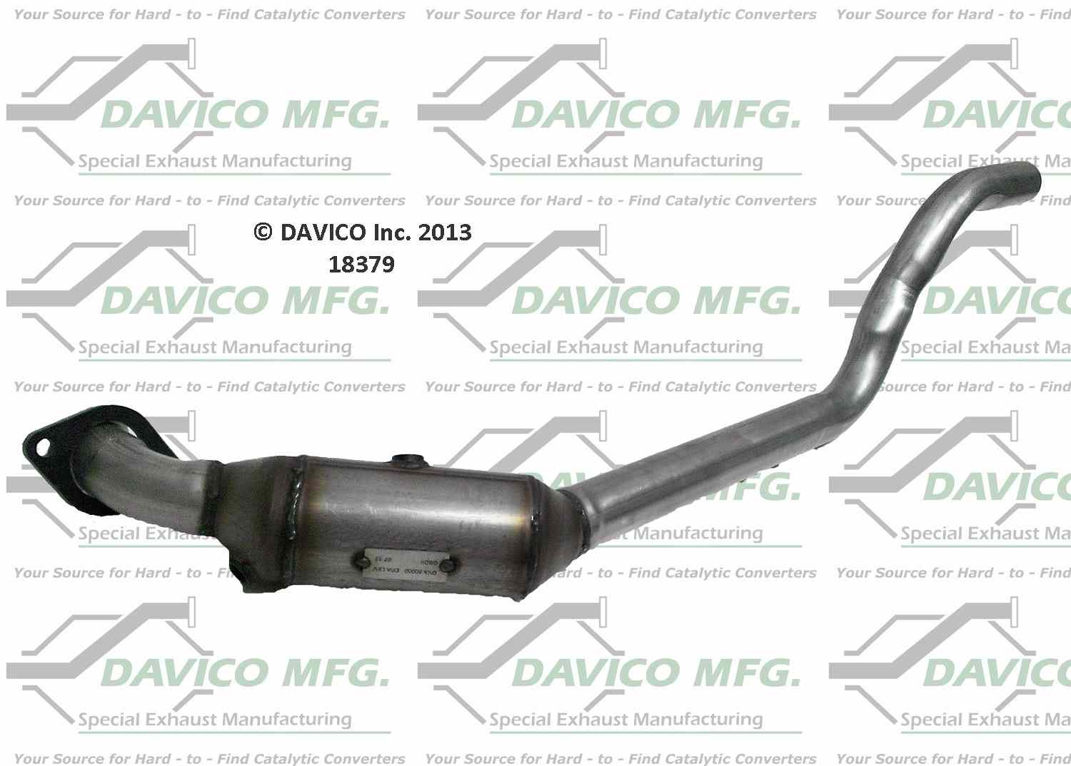 Davico Mfg Exact-Fit Catalytic Converter 18379