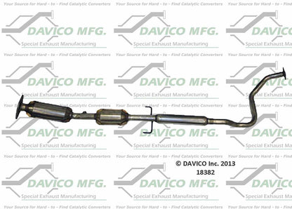 Davico Mfg Exact-Fit Catalytic Converter 18382