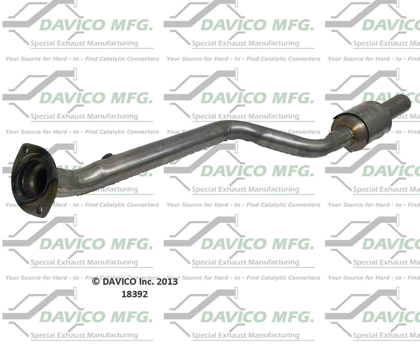 Davico Mfg Exact-Fit Catalytic Converter 18392