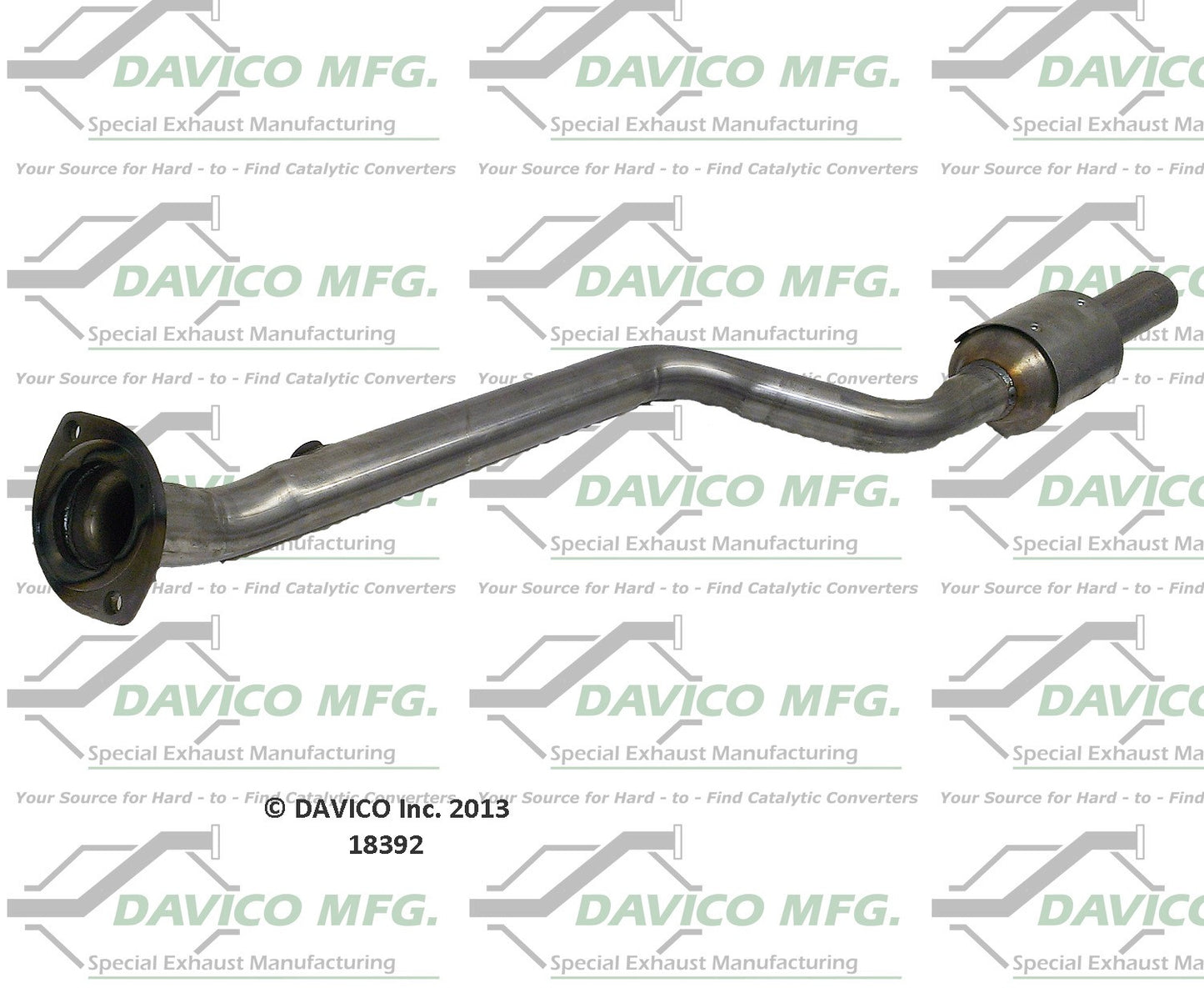 Davico Mfg Exact-Fit Catalytic Converter 18392
