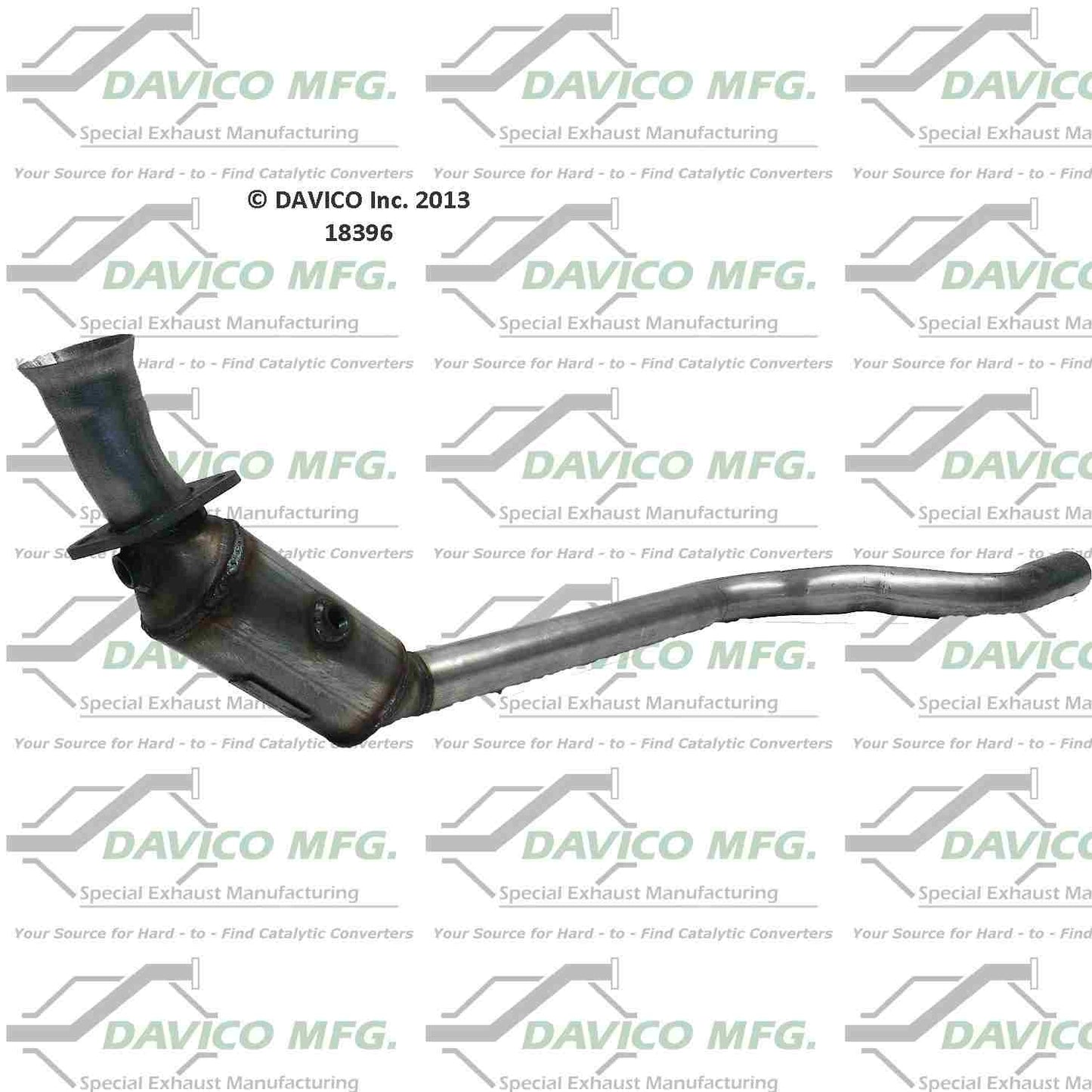 Davico Mfg Exact-Fit Catalytic Converter 18396