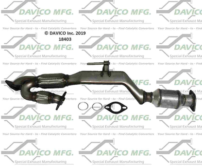 Davico Mfg Exact-Fit Catalytic Converter 18403