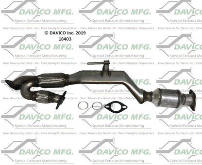 Davico Mfg Exact-Fit Catalytic Converter 18403