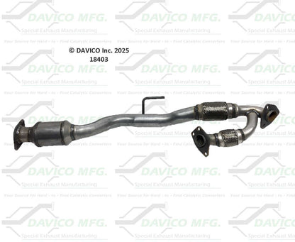 Davico Mfg Exact-Fit Catalytic Converter 18403