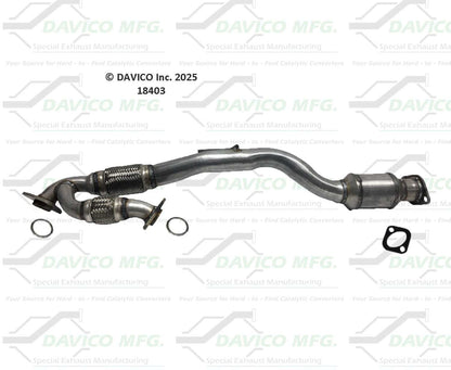 Davico Mfg Exact-Fit Catalytic Converter 18403