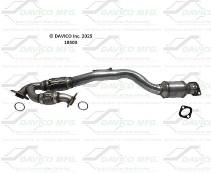 Davico Mfg Exact-Fit Catalytic Converter 18403