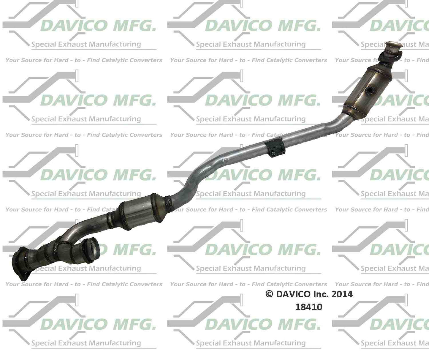 Davico Mfg Exact-Fit Catalytic Converter 18410