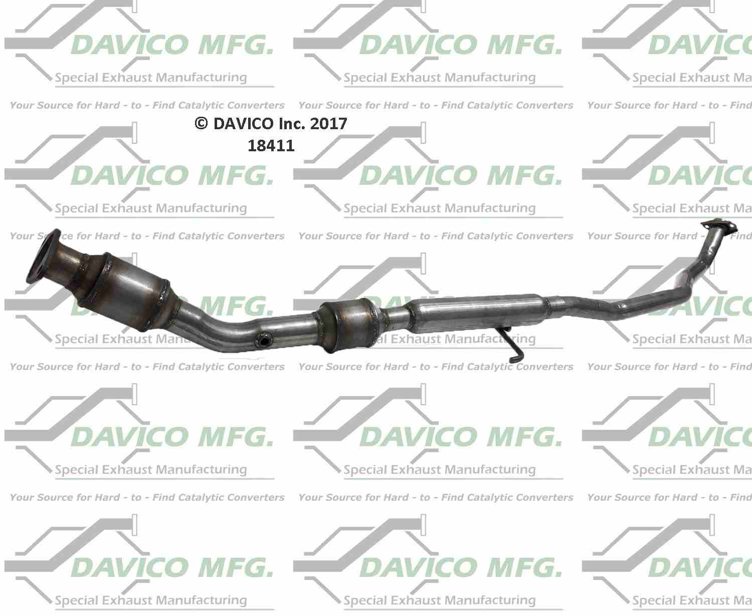 Davico Mfg Catalytic Converter 18411