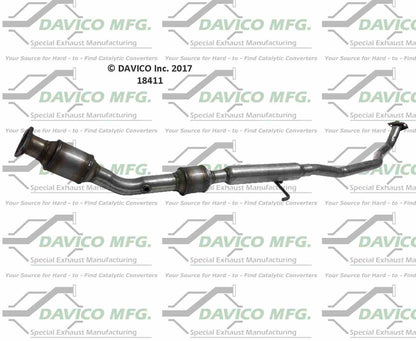 Davico Mfg Exact-Fit Catalytic Converter 18411