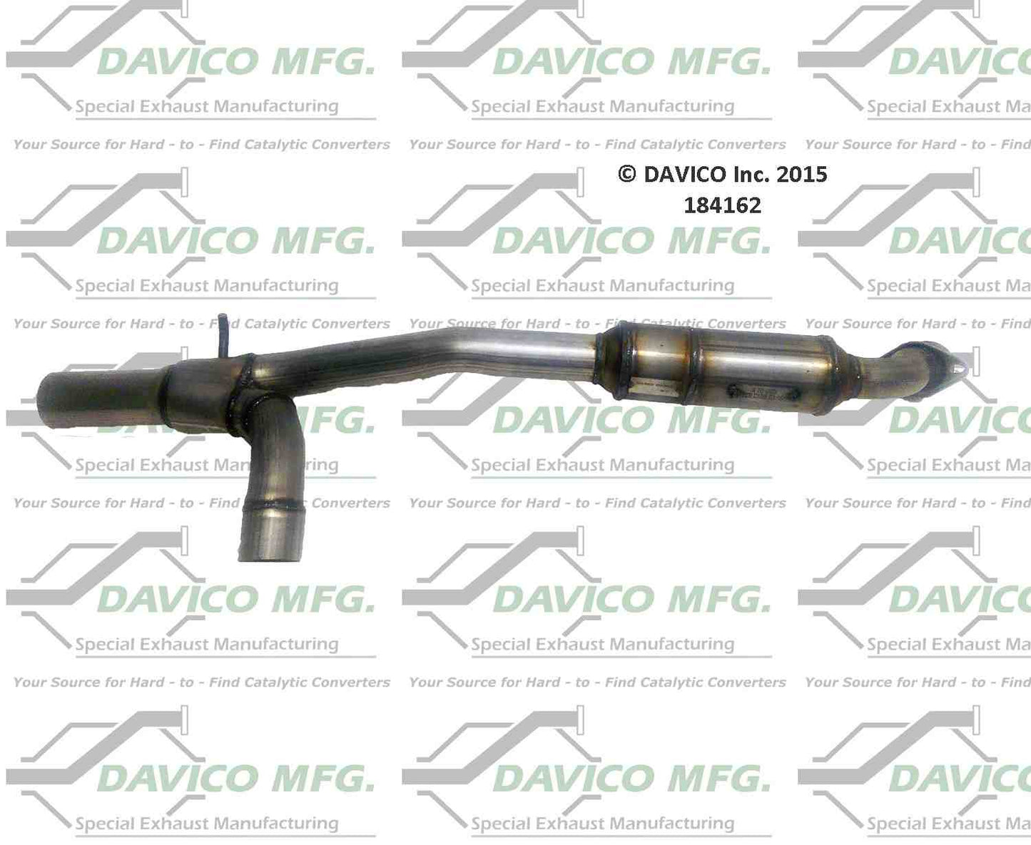 Davico Mfg Exact-Fit Catalytic Converter 184162