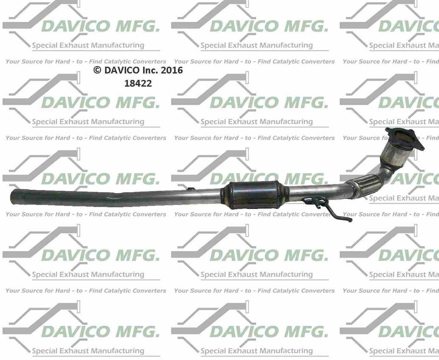 Davico Mfg Catalytic Converter 18422
