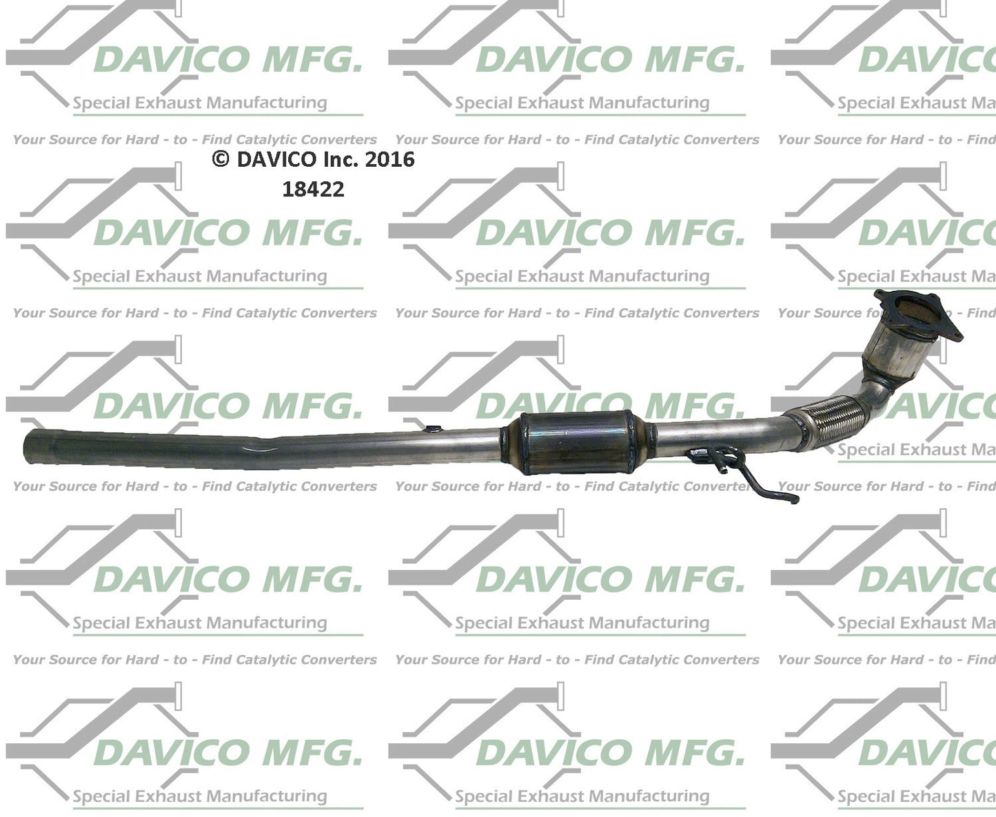 Davico Mfg Catalytic Converter 18422