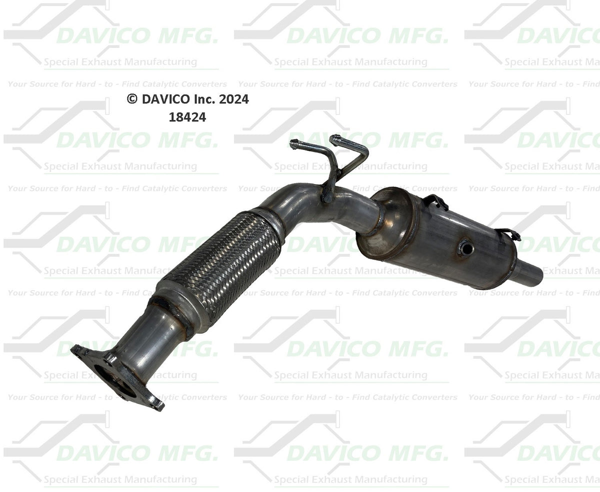 Davico Mfg Exact-Fit Catalytic Converter 18424