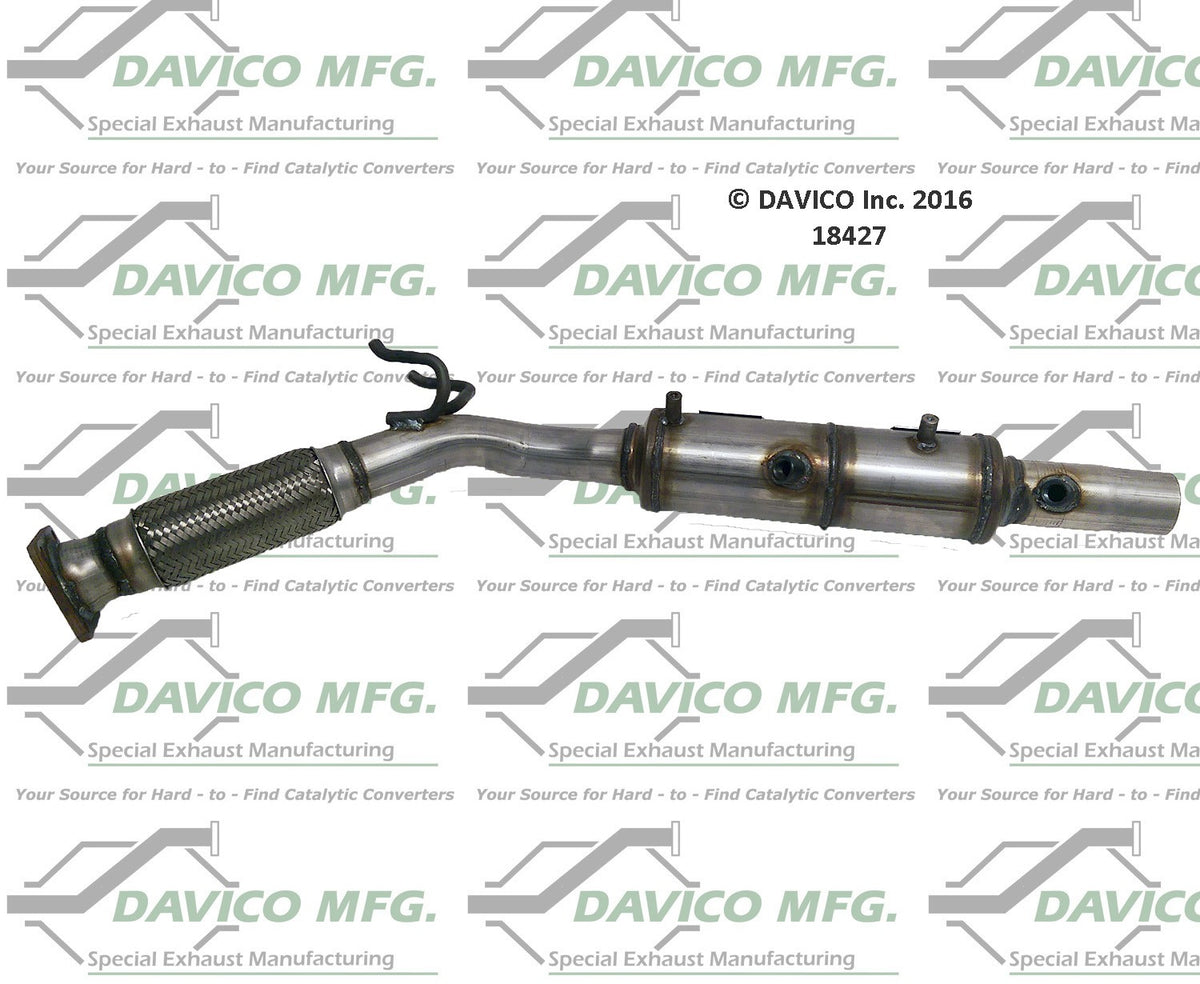 Davico Mfg Exact-Fit Catalytic Converter 18427