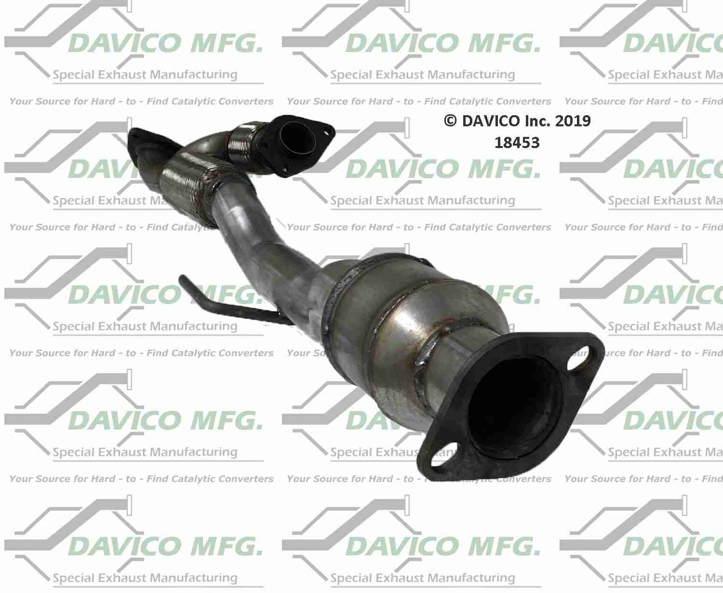 Davico Mfg Exact-Fit Catalytic Converter 18453