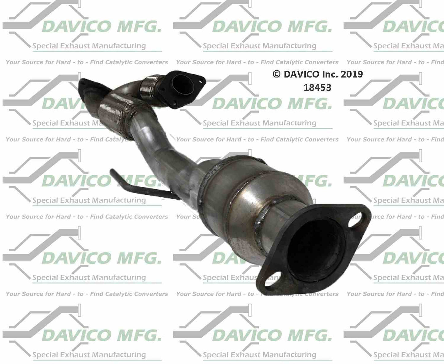 Davico Mfg Exact-Fit Catalytic Converter 18453