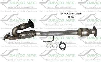 Davico Mfg Exact-Fit Catalytic Converter 18453