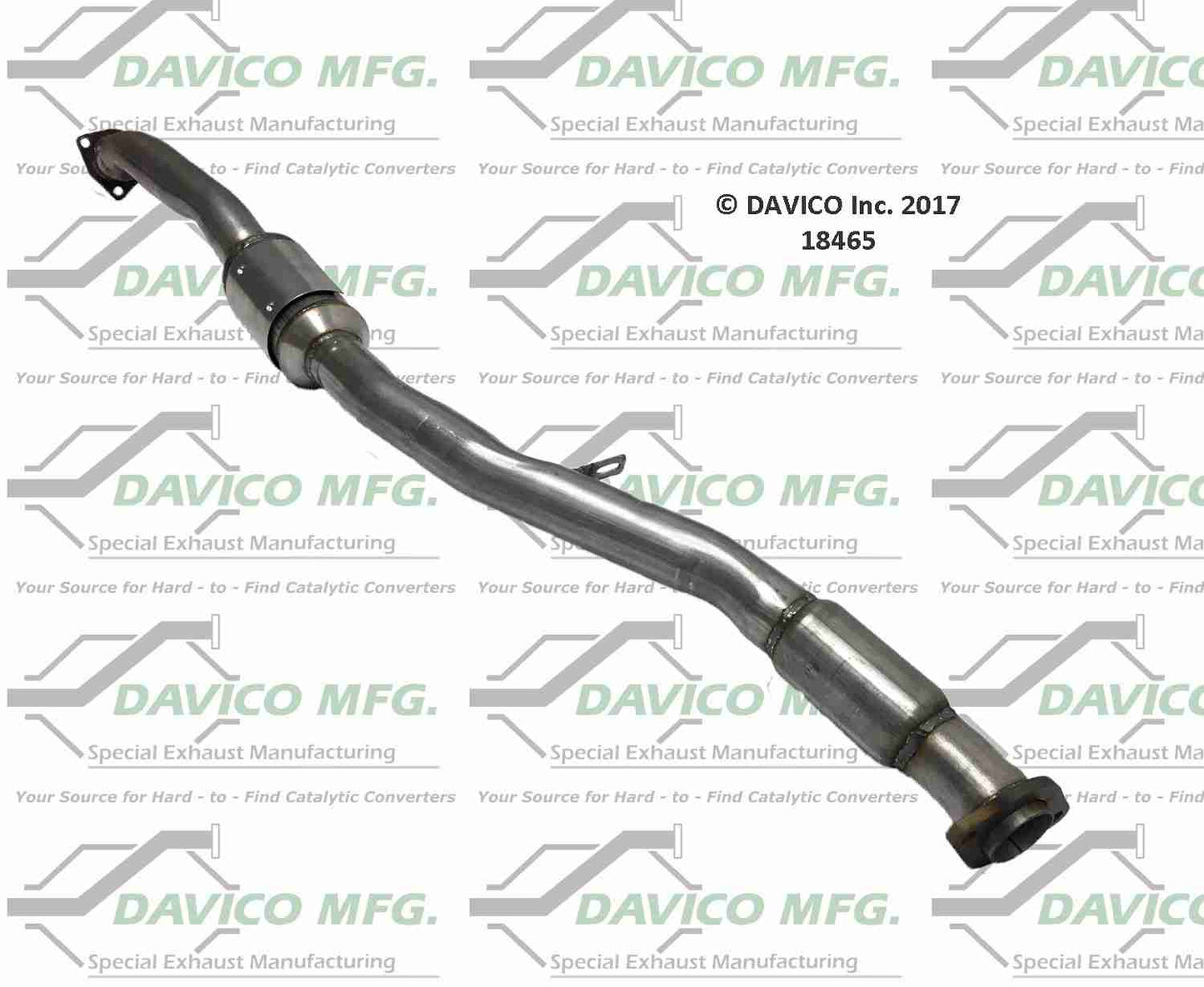 Davico Mfg Exact-Fit Catalytic Converter 18465