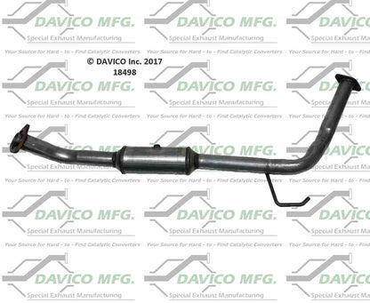 Davico Mfg Exact-Fit Catalytic Converter 18498