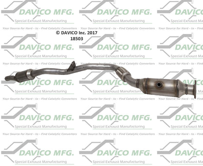 Davico Mfg Exact-Fit Catalytic Converter 18503