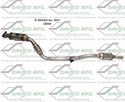Davico Mfg Exact-Fit Catalytic Converter 18503