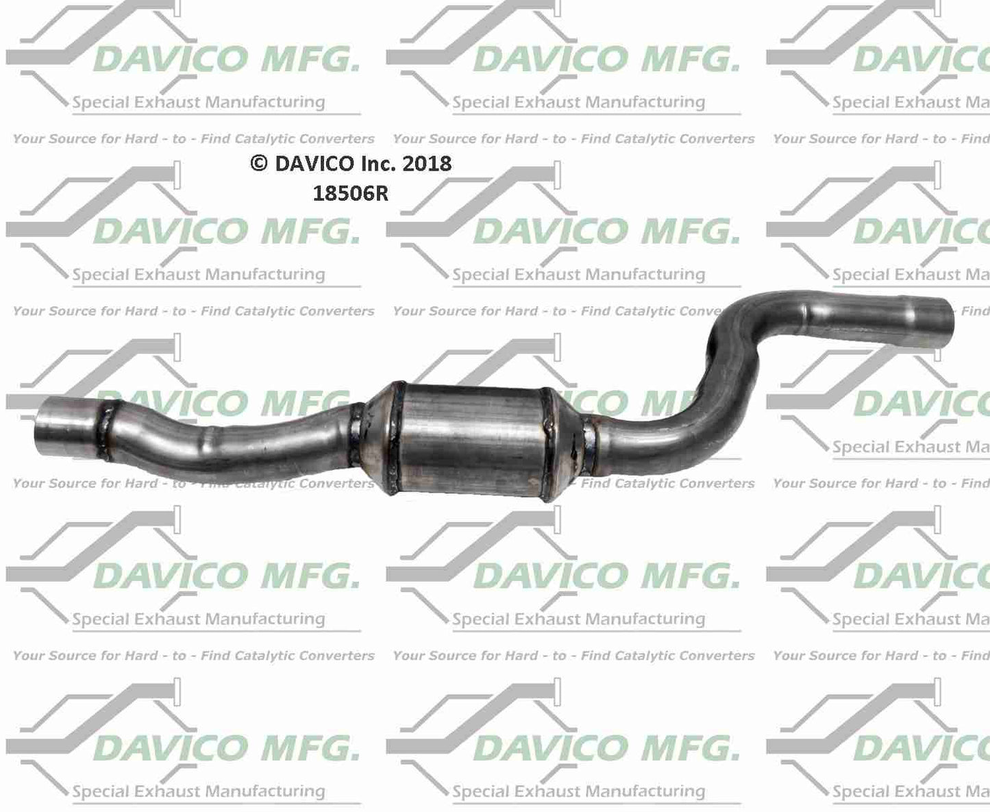 Davico Mfg Exact-Fit Catalytic Converter 18506R