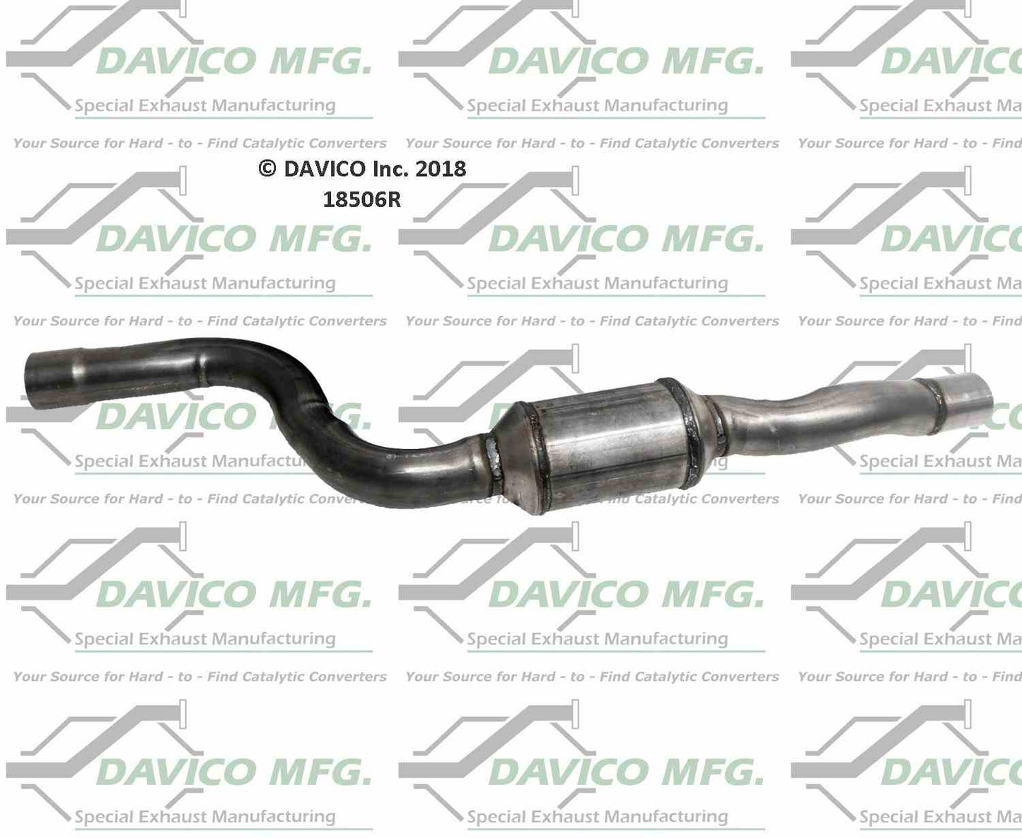 Davico Mfg Exact-Fit Catalytic Converter 18506R
