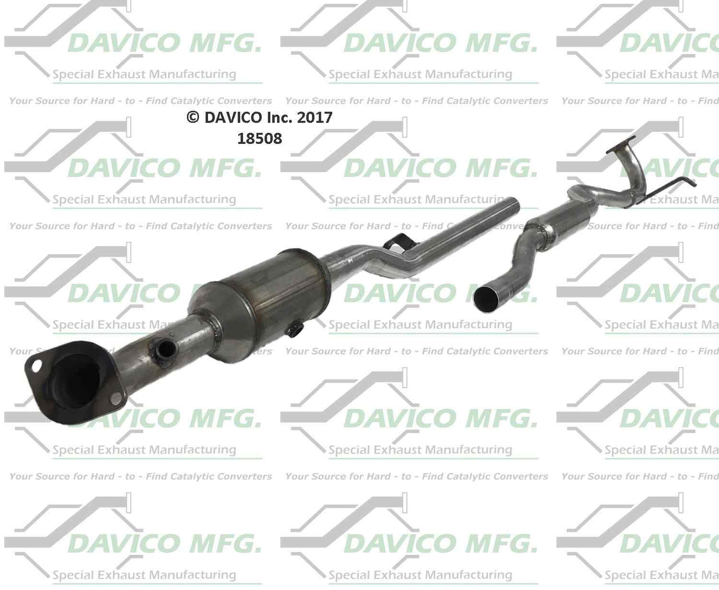 Davico Mfg Exact-Fit Catalytic Converter 18508