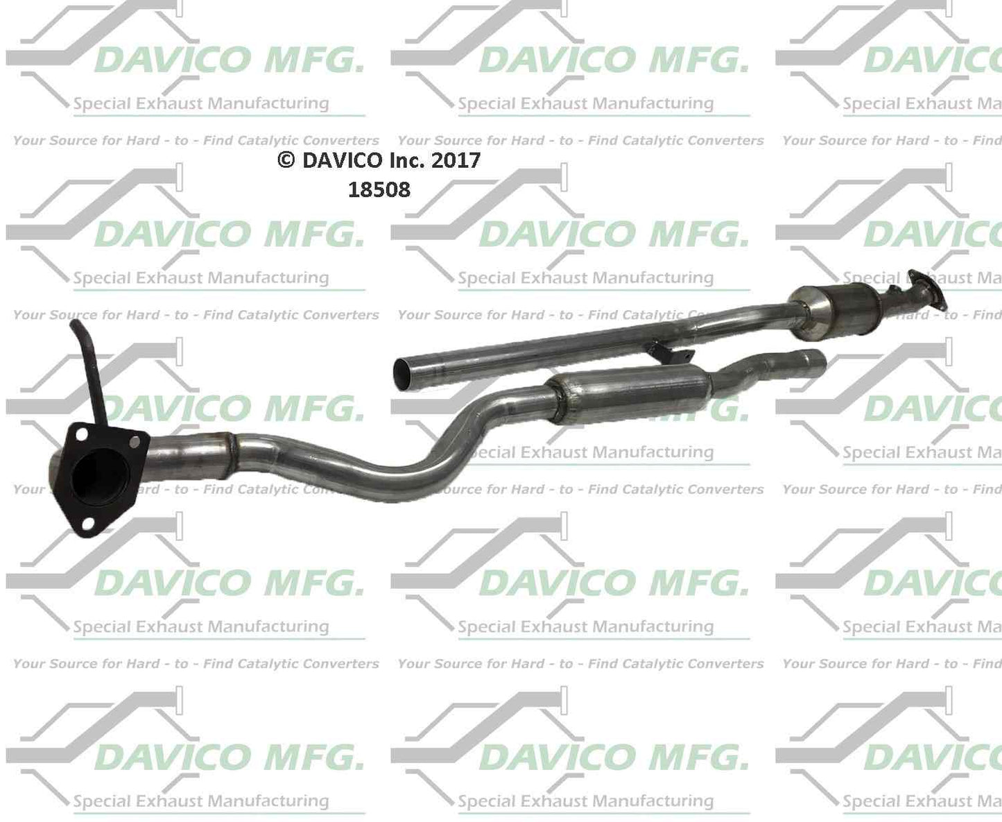 Davico Mfg Exact-Fit Catalytic Converter 18508