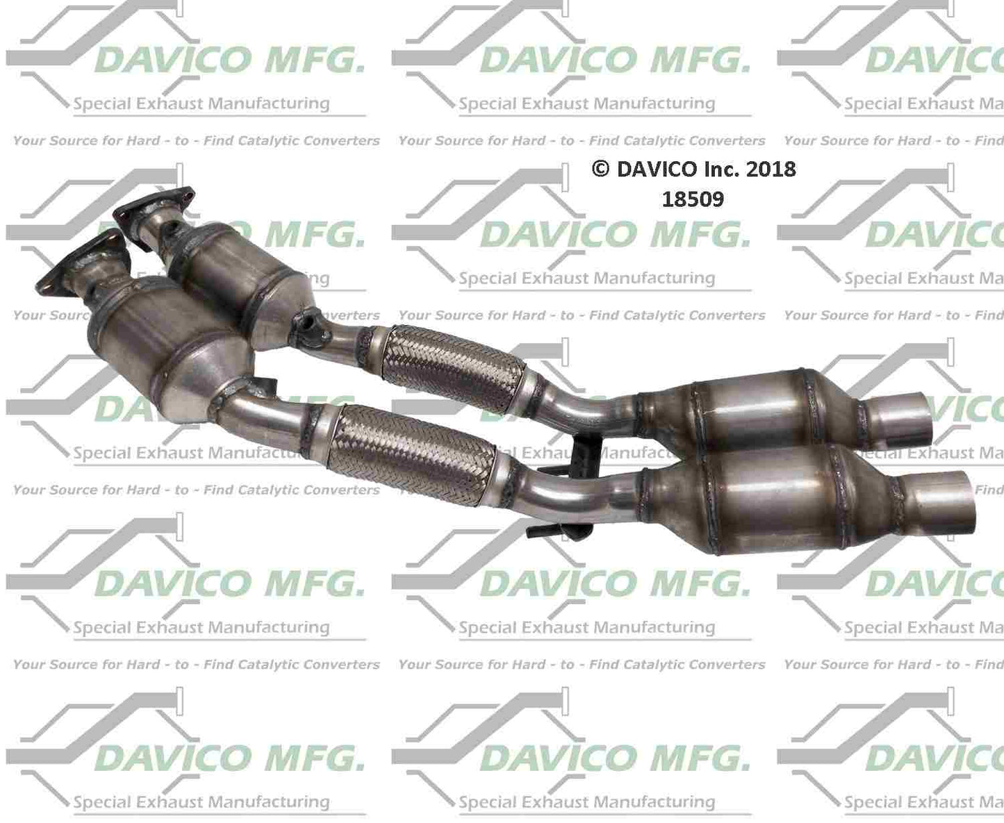 Davico Mfg Exact-Fit Catalytic Converter 18509