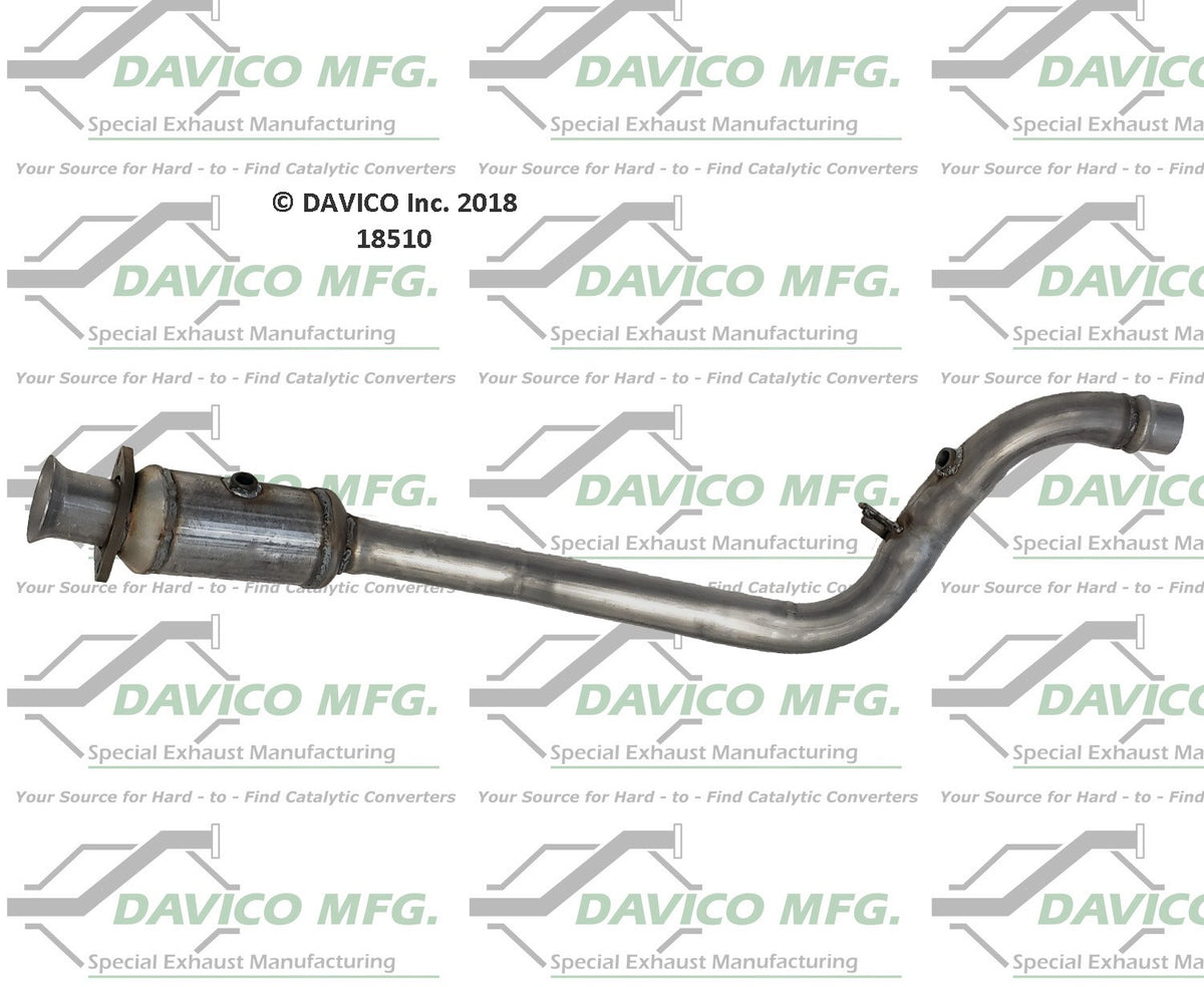Davico Mfg Exact-Fit Catalytic Converter 18510