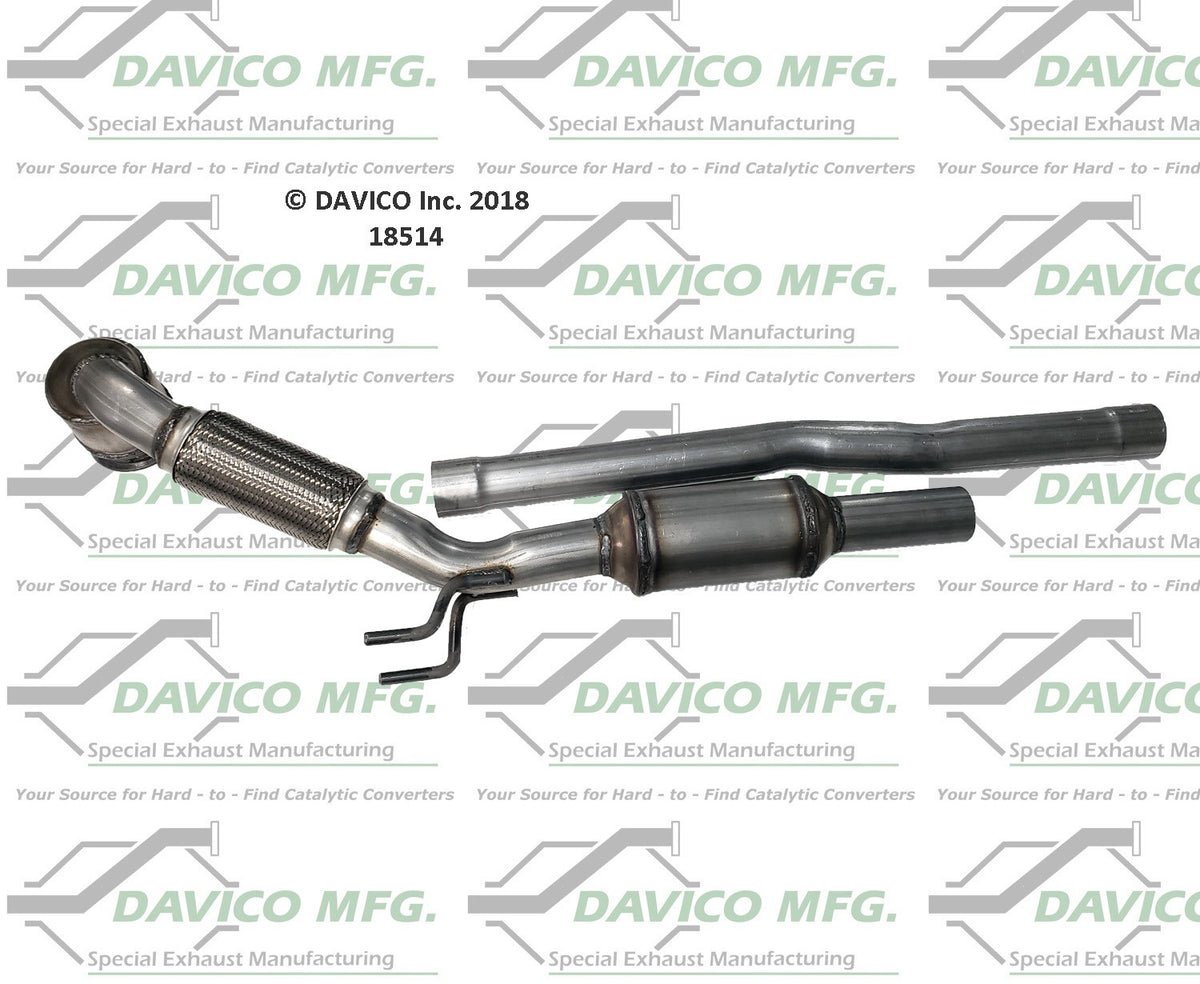 Davico Cats Direct Fit Catalytic Converter 18514