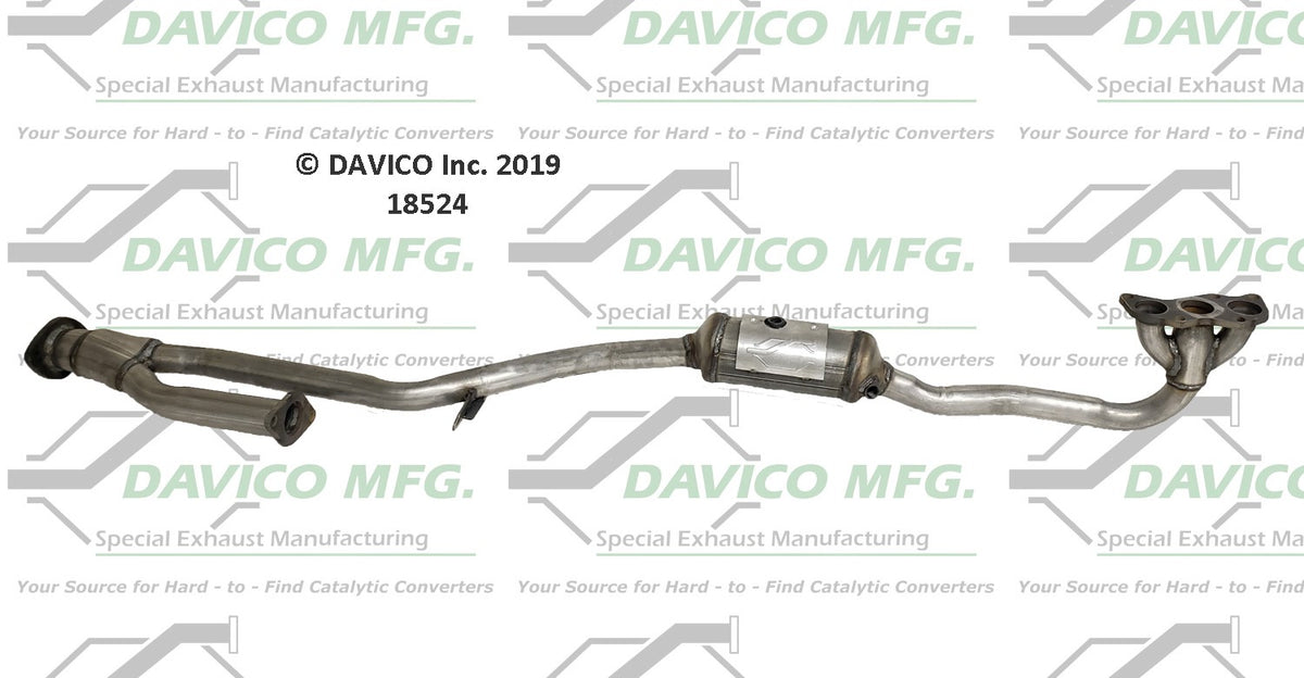 Davico Cats Direct Fit Catalytic Converter 18524