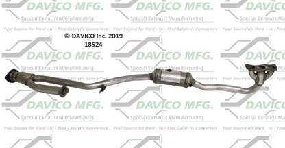 Davico Cats Direct Fit Catalytic Converter 18524