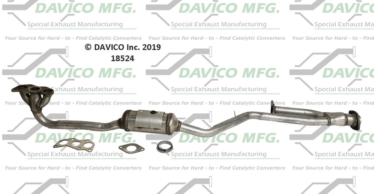 Davico Cats Direct Fit Catalytic Converter 18524
