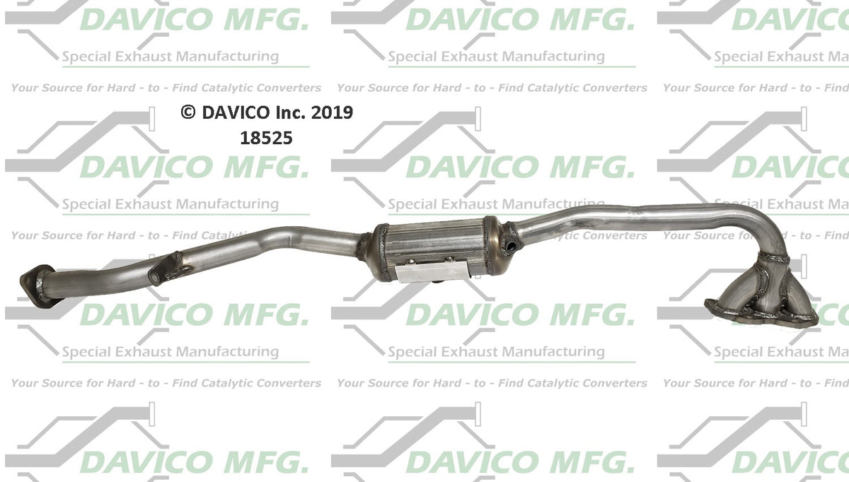 Davico Cats Direct Fit Catalytic Converter 18525