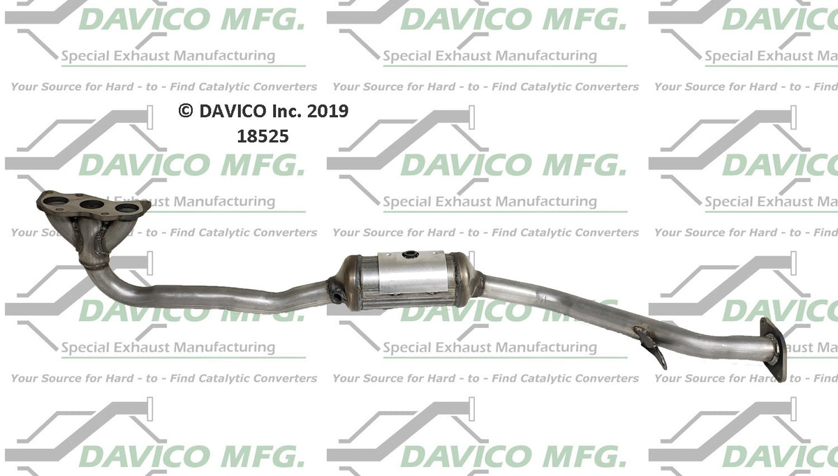 Davico Cats Direct Fit Catalytic Converter 18525