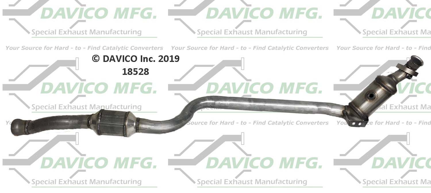 Davico Mfg Exact-Fit Catalytic Converter 18528