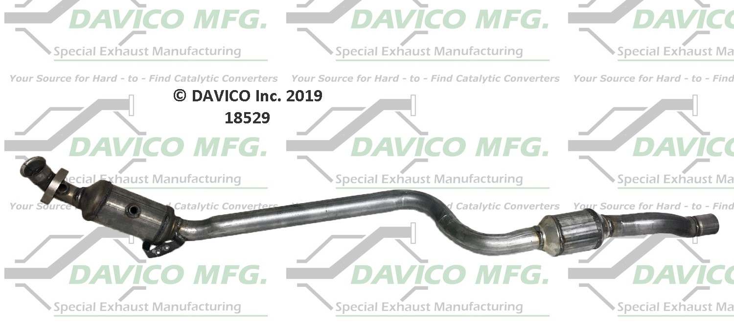 Davico Mfg Exact-Fit Catalytic Converter 18529