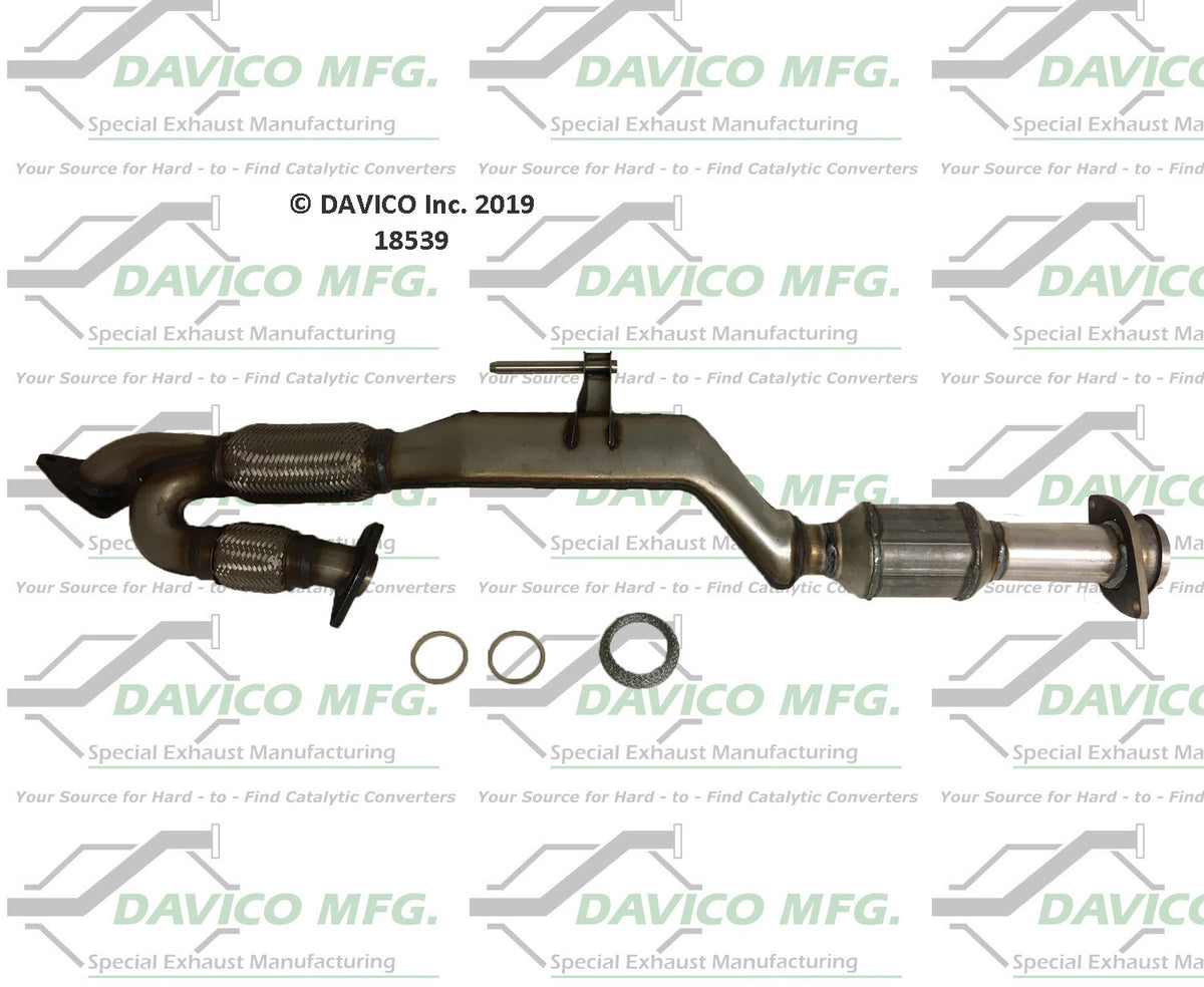 Davico Cats Direct Fit Catalytic Converter 18539
